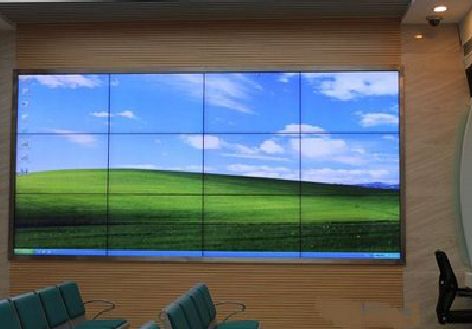 舒城液晶拼接屏的另类用法。